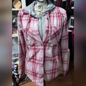 No Boundaries Layered-Look Hoodie